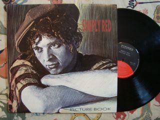 Simply Red LP Picture Book 1985 Mick Hucknall Mint