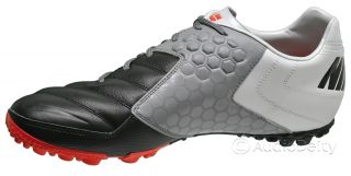 New Nike5 Bomba Pro Mens Indoor Soccer Shoes Leather Gray Black Silver