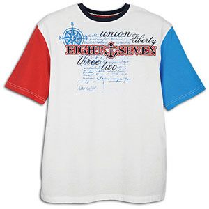 Eight 732 Maritime S/S T Shirt   Mens   Casual   Clothing   White