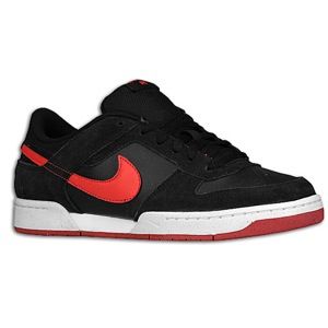 Nike Renzo 2   Mens   Skate   Shoes   Black/White/Hyper Red