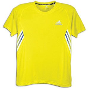 adidas Climaspeed S/S T Shirt   Mens   Training   Clothing   Lab Lime