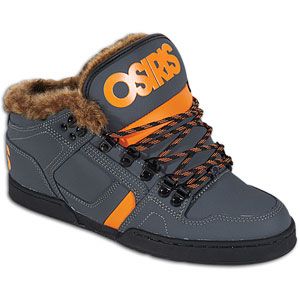 Osiris NYC 83 Mid   Mens   Skate   Shoes   Shearling Charcoal/Orange