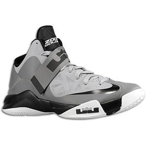 Nike Zoom Soldier VI   Mens   Basketball   Shoes   Wolf Grey/Cool