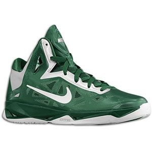 Nike Zoom Hyperchaos   Mens   Basketball   Shoes   Gorge Green/White