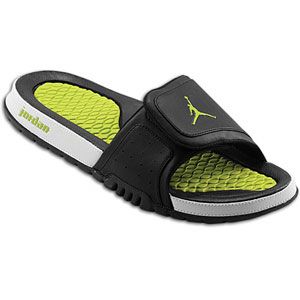 Jordan Hydro II   Mens   Casual   Shoes   Black/Brilliant Green/White