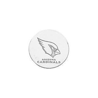 Sterling Silver NFL Arizona Cardinals Logo Tie Tac Jewelry 
