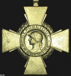 France WWII Fighter Cross Croix Du Combattant