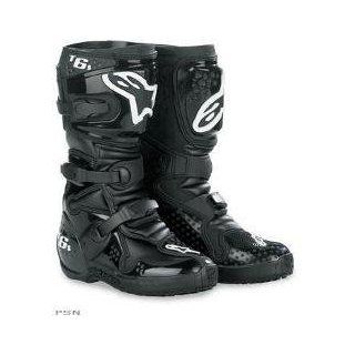 Alpinestars Tech 6S Black Motocross Boots MX Youth Off Road (Size US 2