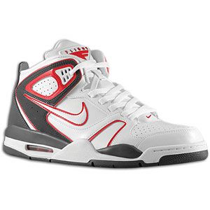 Nike Flight Falcon   Mens   Basketball   Shoes   White/White/Dark