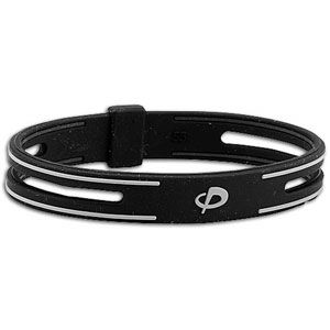 Phiten S PRO Titanium Bracelet   Baseball   Accessories   Black