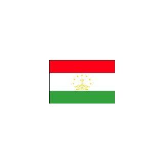 4 ft. x 6 ft. Tajikistan Flag w/ Line, Snap & Ring Patio