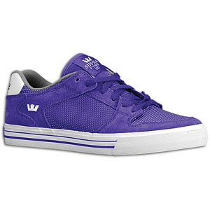 Supra Vaider Low   Mens   Skate   Shoes   Purple/White