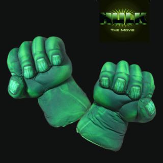 2X Incredible Hulk Smash Hands Plush Gloves