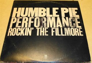 1971 Humble Pie Performance Rockin The Fillmore Vinyl 2 Record LP