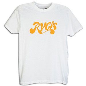 RVCA Fancy S/S T Shirt   Mens   Casual   Clothing   White