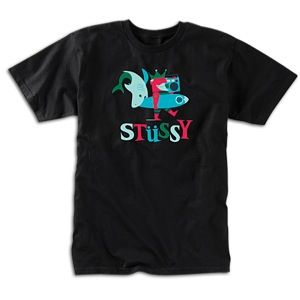 Stussy King Surfer   Mens   Skate   Clothing   Black/Multi Color