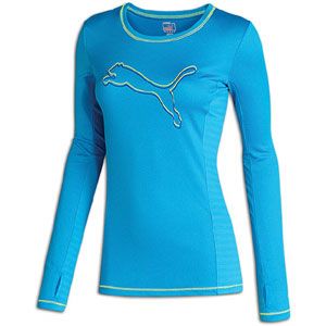 PUMA Perform Soccer Graphic L/S Shirt   Womens   Casual   Clothing