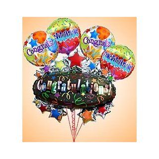 Flowers by 1800Flowers   Congratulations Marquee Mylar Bundle 