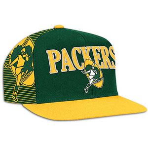 Mitchell & Ness NFL Laser Stitch Snapback   Mens   Green Bay Packers