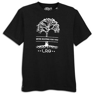 LRG Free The Tree S/S T Shirt   Mens   Casual   Clothing   Black