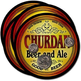 Churdan, IA Beer & Ale Coasters   4pk 