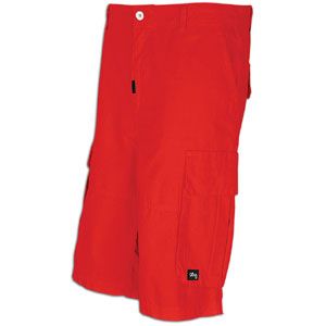 LRG Beaming Out Cargo Shorts   Skate   Clothing   Red