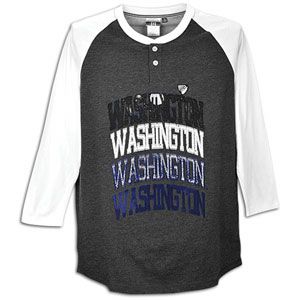 Smartthreads College Repeating Henley   Mens   Washington   Heather