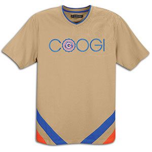 Coogi Love Life V Neck T Shirt   Mens   Casual   Clothing   Khaki
