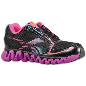 Reebok ZigLite Run   Girls Preschool   Running   Shoes   Black
