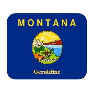 US State Flag   Geraldine, Montana (MT) Mouse Pad