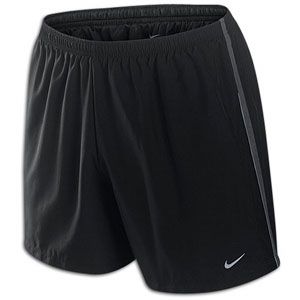 Nike 5 Dri Fit Running Short   Mens   Black/Black/Anthracite/Refl