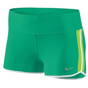 Nike 2 Boy Short   Womens   Running   Clothing   Stadium Green/Elec