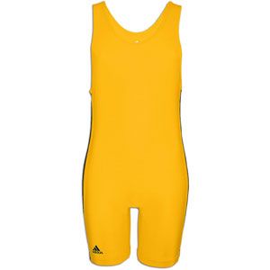 adidas aS102s Singlet   Mens   Wrestling   Clothing   Athletic Gold