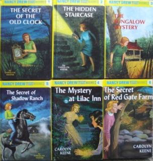 This lot of six hardcover books are in very good used condition. They