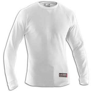 Under Armour Thermal 2.0 Crew   Mens   Training   Clothing   White