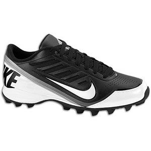 Nike Land Shark 2 Low   Mens   Football   Shoes   Black/White