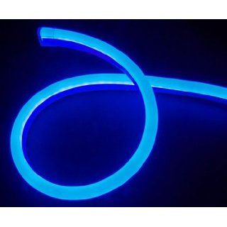  .24 Pre Cut LED Neon 2 Wire 120 Volt Blue Rope Light: Home & Kitchen