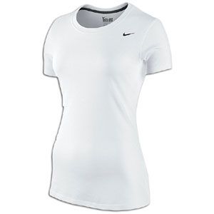 Nike Slim Fit Dri Fit Cotton Crew T Shirt   Womens   Training