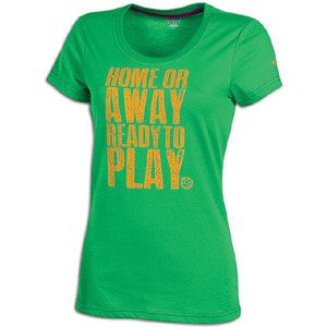 PUMA Soccer Performance Graphic S/S T Shirt   Womens   Ceramic Green