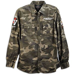 Ecko Unltd Warrior L/S Military Shirt   Mens   Casual   Clothing