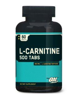 Optimum Nutrition L Carnitine 500mg, 60 Tablets Health