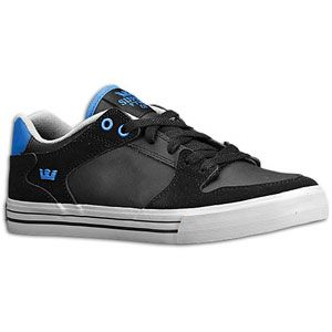 Supra Vaider Low   Mens   Skate   Shoes   Black/Royal
