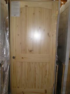 36 Knotty Pine Arch Top Door Pre Hung Brand New