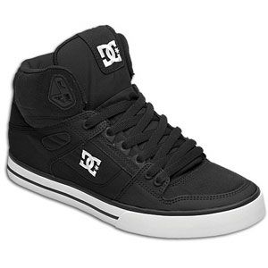 DC Shoes Spartan Hi   Mens   Skate   Shoes   Black/White/Black