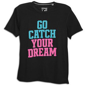 adidas Go Catch Your Dream Ultimate T Shirt   Mens   Black/Blue/Pink