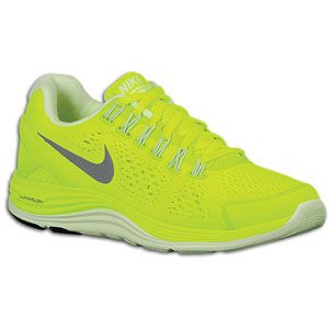Nike LunarGlide + 4   Womens   Running   Shoes   Volt/Barely Volt