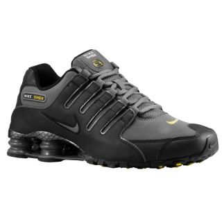 Nike Shox NZ EU   Mens   Running   Shoes   Black/Vivid Sulfur/Neutral