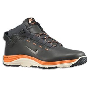 Nike Lunarridge   Mens   Casual   Shoes   Anthracite/Total Orange