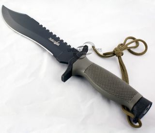 12 Tactical Combat Survival Hunting Knife Sheath Military Bowie
