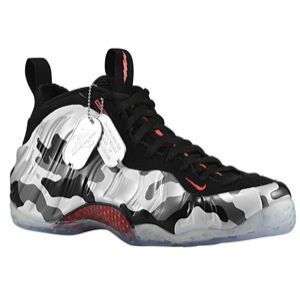 Nike Air Foamposite One   Mens   Basketball   Shoes   Black/Hyper Red